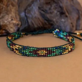 Luxusní náramek z japonských korálků miyuki | PachaMama.cz