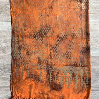 Sarong oranžovo hnědý | PachaMama.cz