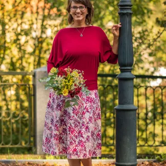 Sukně midi Adele Queen | PachaMama.cz