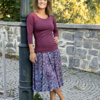 Sukně midi Chiara Queen  | PachaMama.cz