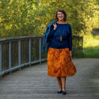 Sukně midi Amber Joy | PachaMama.cz