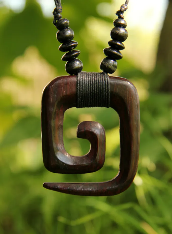 Náhrdelník "Hippie spiral"  | PachaMama.cz