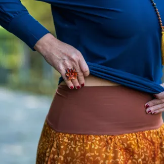 Sukně midi Amber Joy | PachaMama.cz