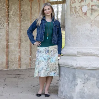 Sukně midi Zara Luna | PachaMama.cz