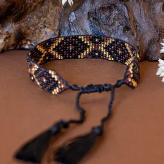 Luxusní náramek z japonských korálků miyuki | PachaMama.cz