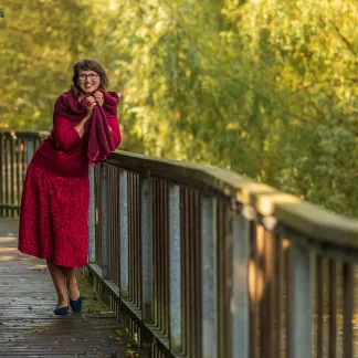 Sukně midi Viktoria Queen | PachaMama.cz