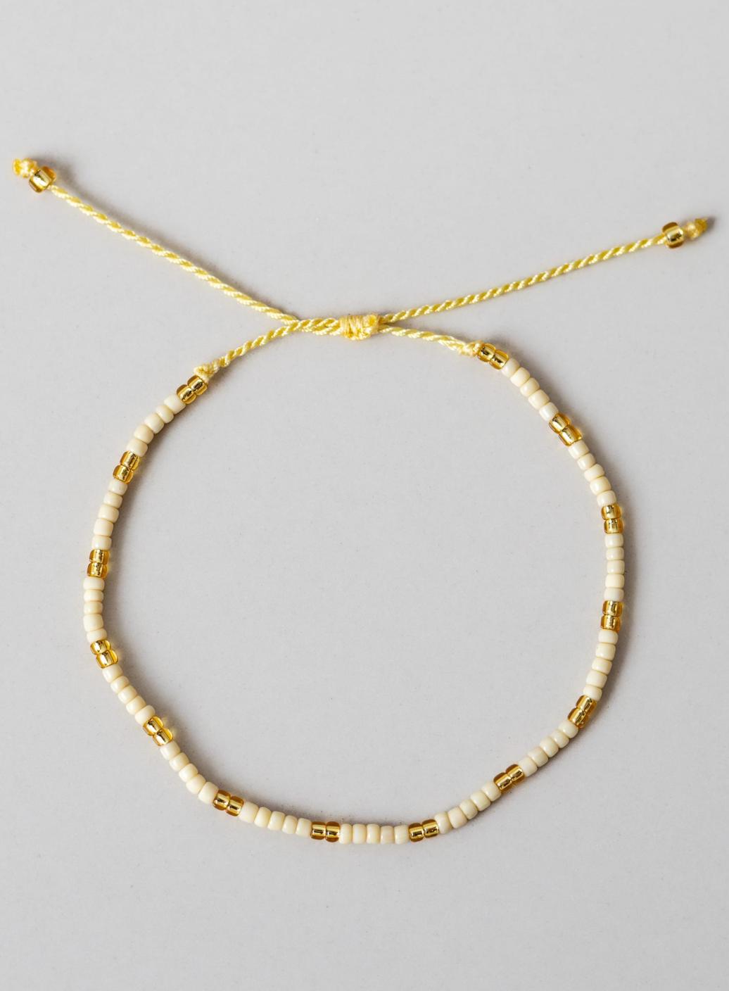 Minimalistický korálkový náramek | PachaMama.cz