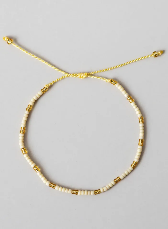 Minimalistický korálkový náramek | PachaMama.cz