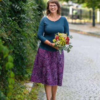 Sukně midi Esme Luna | PachaMama.cz