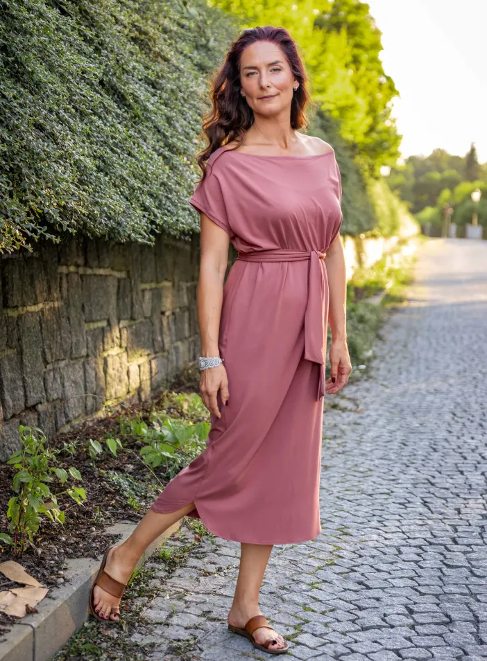 Šaty Claire "Canyon Rose" | PachaMama.cz