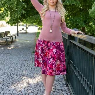 Sukně midi Edita Luna | PachaMama.cz