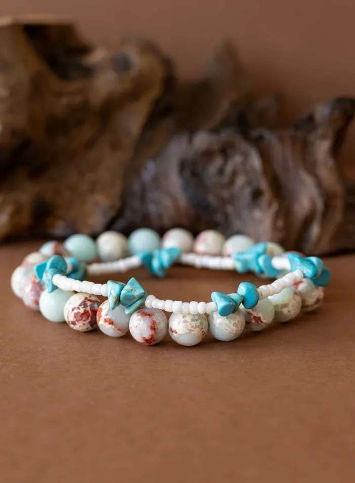 Náramkový set "Příliv"  | PachaMama.cz