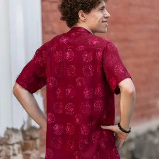 Košile Red Kai | PachaMama.cz