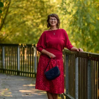 Sukně midi Viktoria Queen | PachaMama.cz