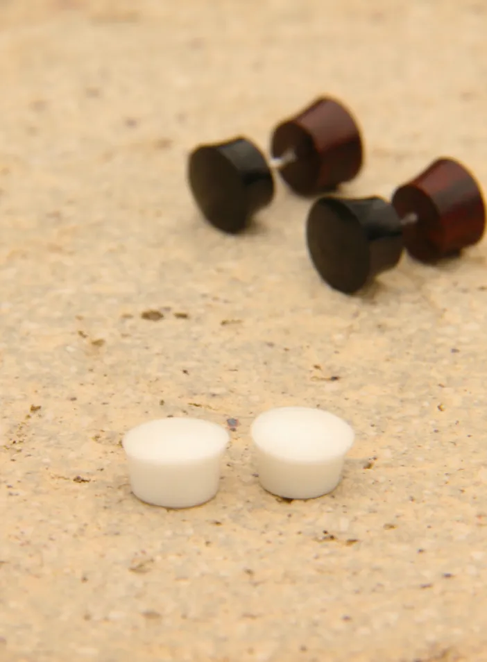 Vyměnitelný díl k falešnému plugu "Lea", bílý | PachaMama.cz