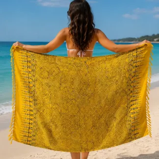Sarong žlutý | PachaMama.cz