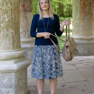 Sukně midi Adriana Queen | PachaMama.cz