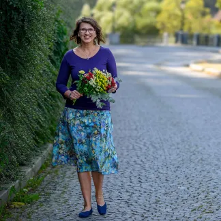Sukně midi Natura Luna | PachaMama.cz