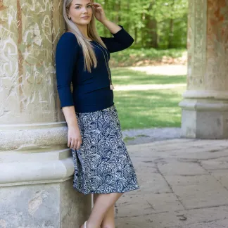 Sukně midi Adriana Queen | PachaMama.cz