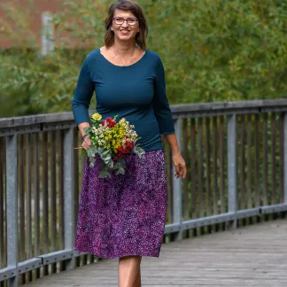 Sukně midi Esme Luna | PachaMama.cz