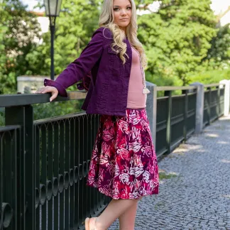 Sukně midi Edita Luna | PachaMama.cz