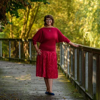 Sukně midi Viktoria Queen | PachaMama.cz