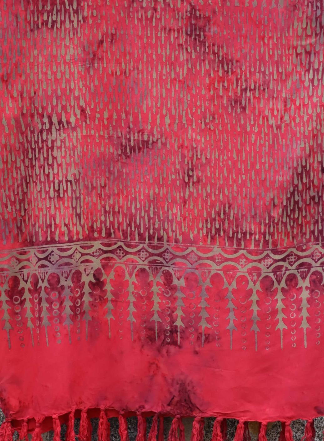 Sarong červený | PachaMama.cz