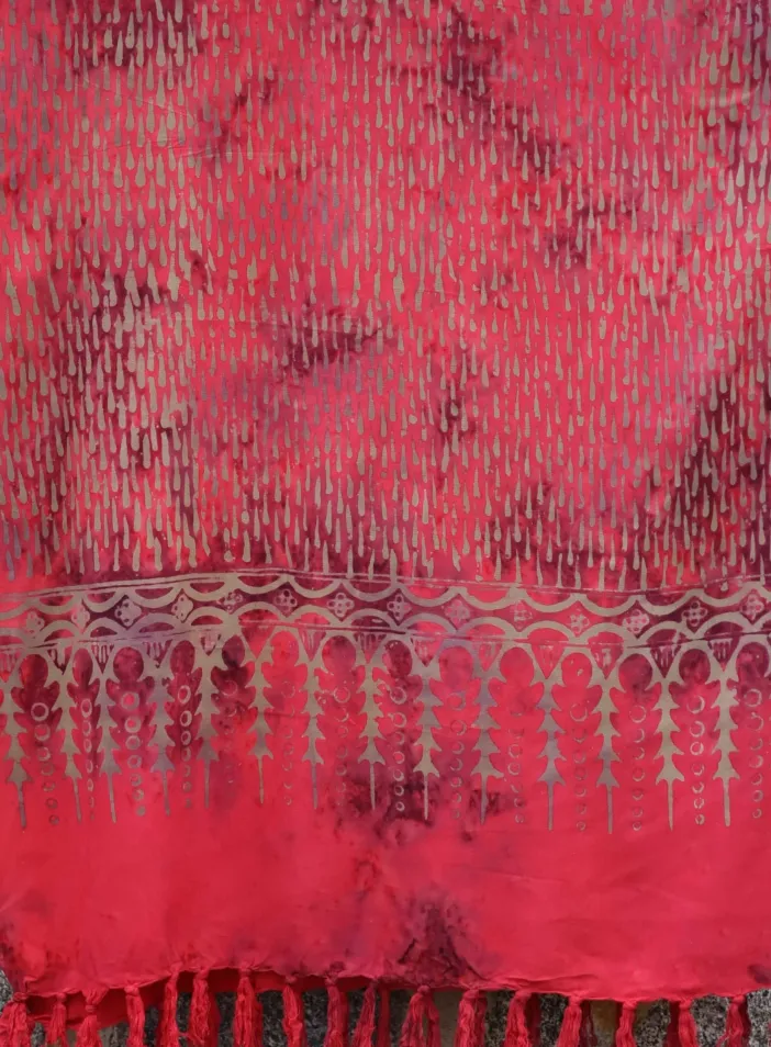 Sarong červen&yacute; | PachaMama.cz