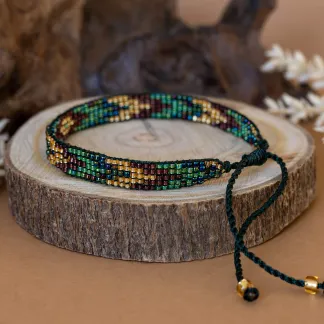 Luxusní náramek z japonských korálků miyuki | PachaMama.cz