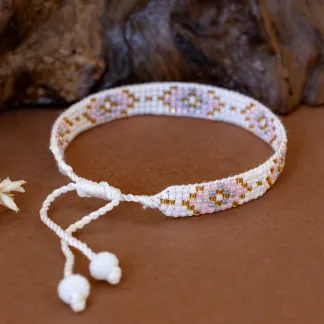 Luxusní náramek z japonských korálků miyuki | PachaMama.cz