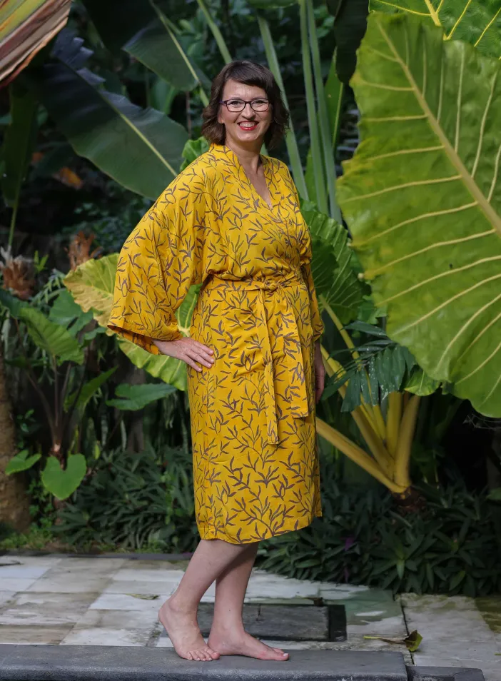 Kimono "Svěží pampeliška" | PachaMama.cz