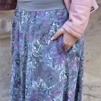 Sukně midi Leave Grey Queen | PachaMama.cz