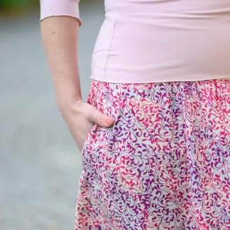 Sukně midi Lyra Star | PachaMama.cz