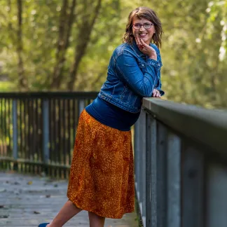 Sukně midi Amber Joy | PachaMama.cz