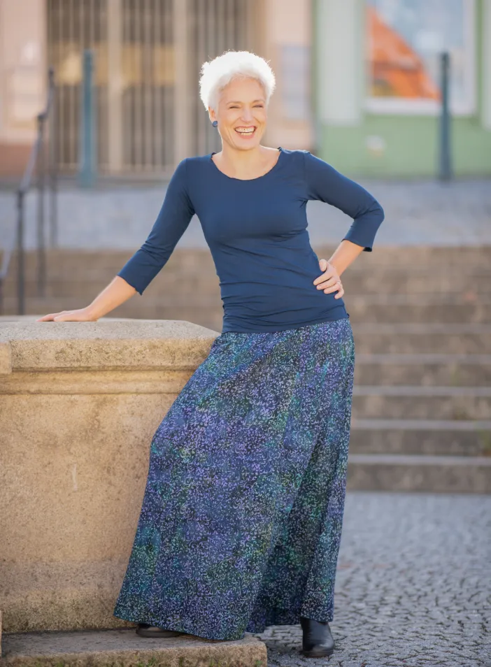 Sukně "Blue Zoe"  | PachaMama.cz