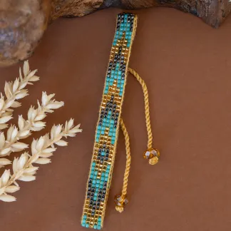 Luxusní náramek z japonských korálků miyuki | PachaMama.cz