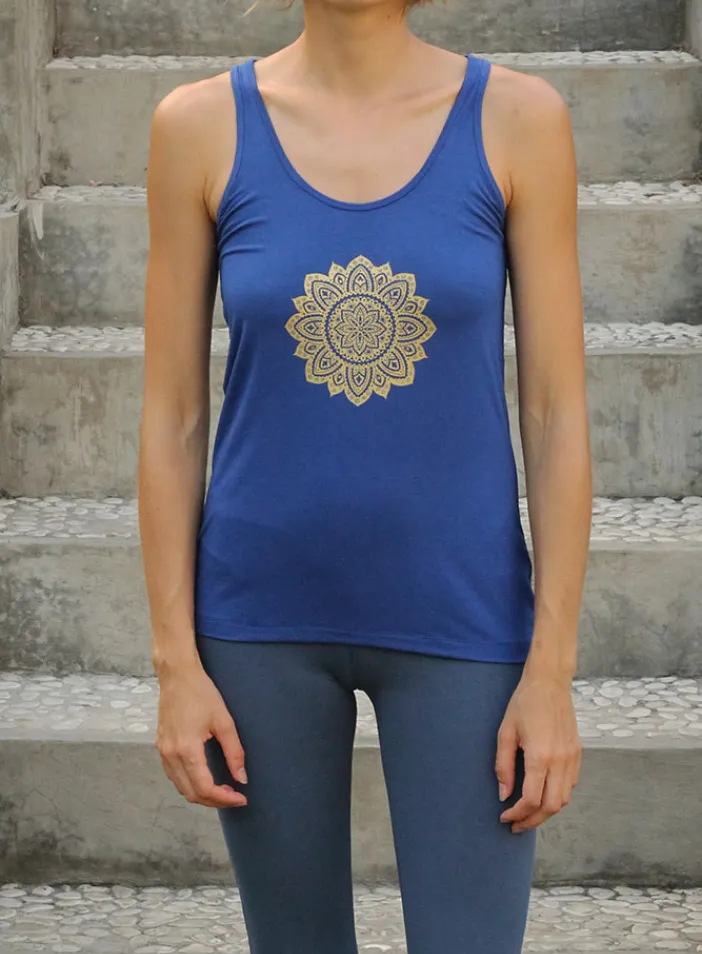 Tílko Bea, barva DEEP BLUE | PachaMama.cz