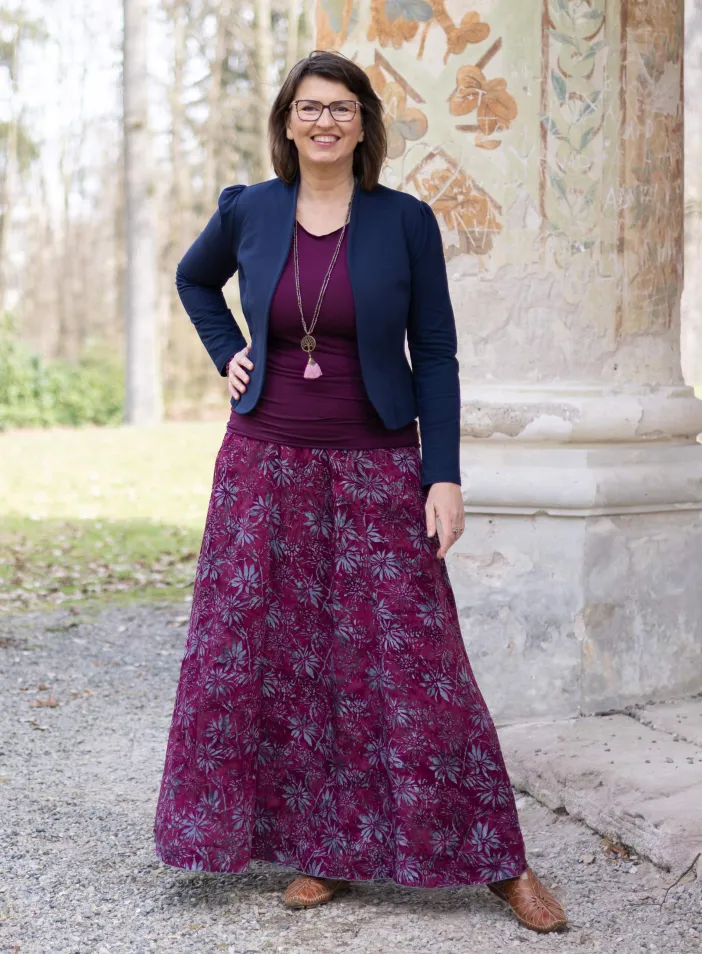 Sukně "Emma Noir" | PachaMama.cz