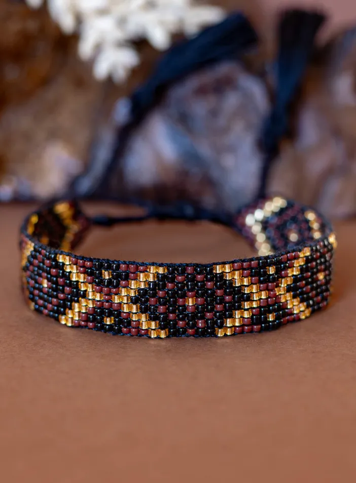 Luxusní náramek z japonských korálků miyuki | PachaMama.cz