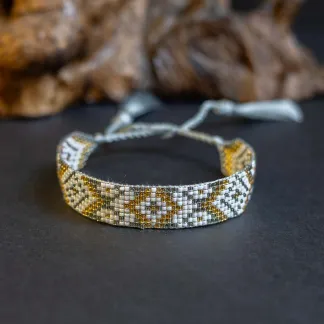 Luxusní náramek z japonských korálků miyuki | PachaMama.cz