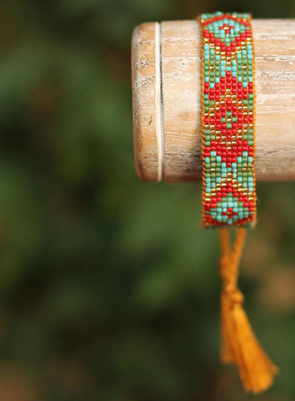 Luxusní náramek z japonských korálků miyuki | PachaMama.cz