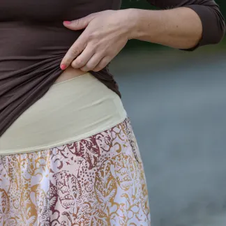 Sukně midi Leave Latté Queen | PachaMama.cz