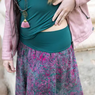 Sukně midi Dragon Queen  | PachaMama.cz