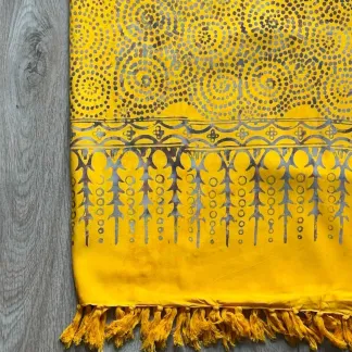 Sarong žlutý | PachaMama.cz