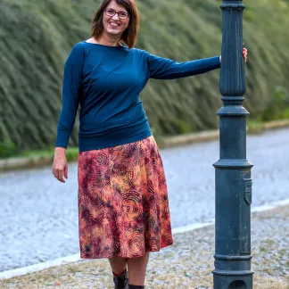 Sukně midi Munay Luna | PachaMama.cz