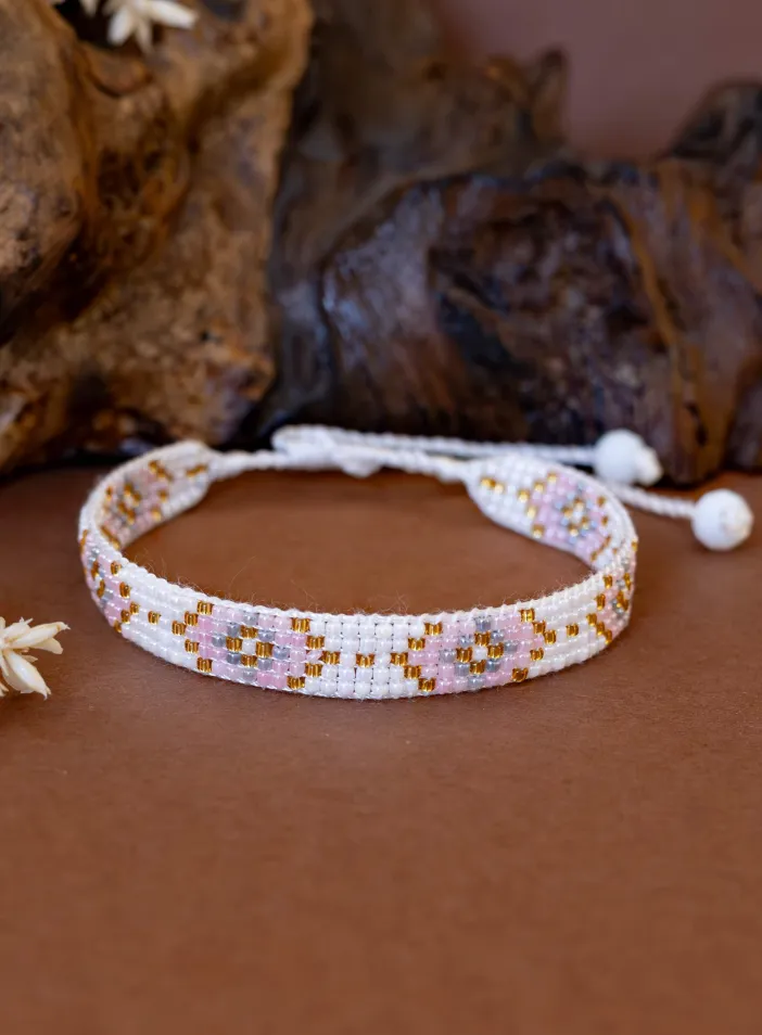 Luxusní náramek z japonských korálků miyuki | PachaMama.cz