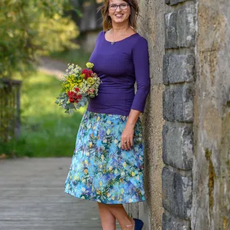 Sukně midi Natura Luna | PachaMama.cz