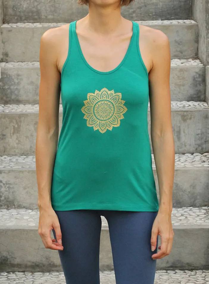 Tílko Bea, barva JADE | PachaMama.cz