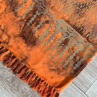 Sarong oranžovo hnědý | PachaMama.cz