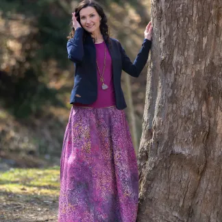 Freya – dámské sako, tmavě modrá barva | PachaMama.cz